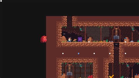 The Mine: No JS, CSS only adventure game .